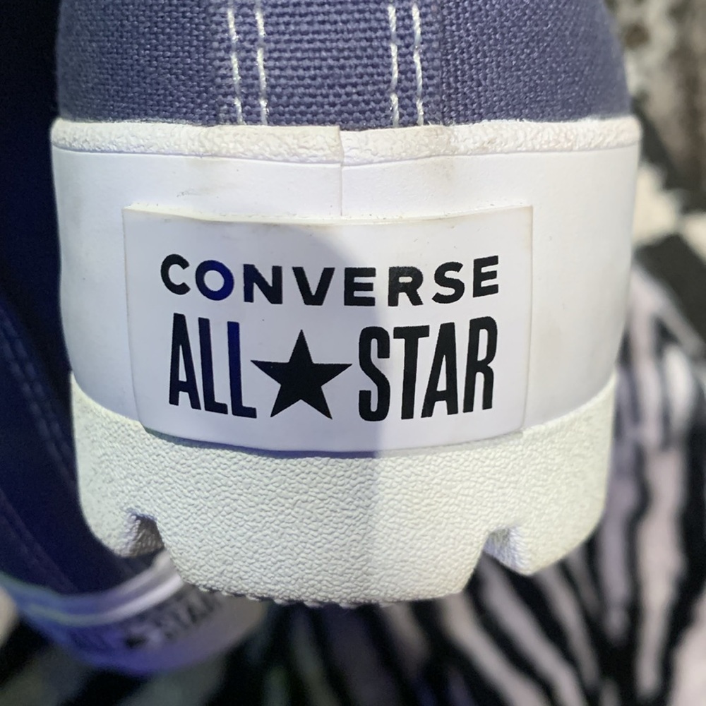 Nice Converse Lugged Blue Hi top Sneakers size 10US MEN 8 WomenUS - Picture 4 of 5